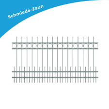 Zaunelement Metallzaun Gartenzaun Zaunfeld Schmiedezaun Zaun "Classic" Modell 35