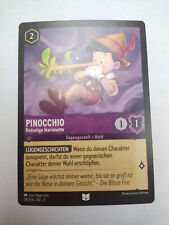 Disney Lorcana Karte Pinocchio - Redselige Marionette 2ROF 58/204 Amethyst DE