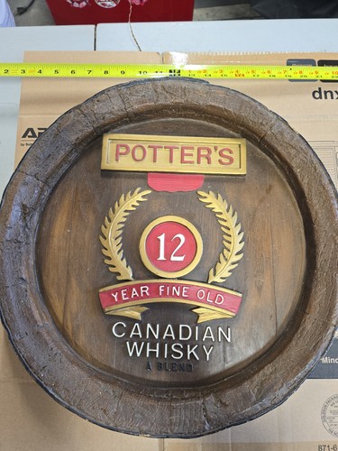 Vintage potters whiskey - vintage,