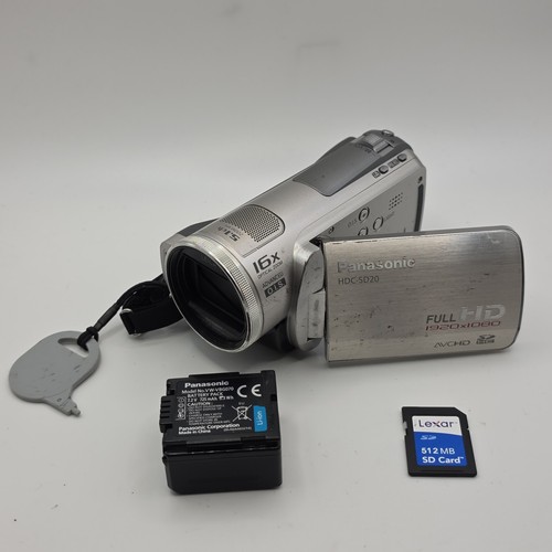Videokamera panasonic hdc sd20 - videokamera,