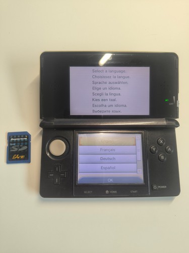 Nintendo 3ds cosmos black - nintendo,