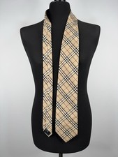 Burberry Nova Check Herren Krawatte Beige