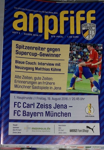 2016 dfb pokal - dfb, fc