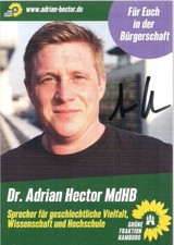 Autogramm Adrian Hector MdHB