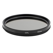 Polfilter 58mm CPL Polarisationsfilter Circular zirkular