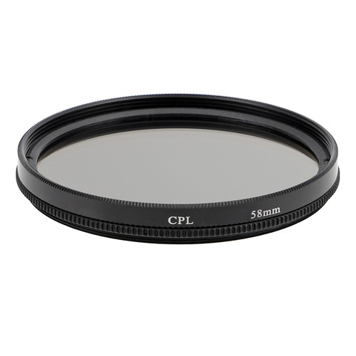 Polfilter 58mm cpl - polfilter,