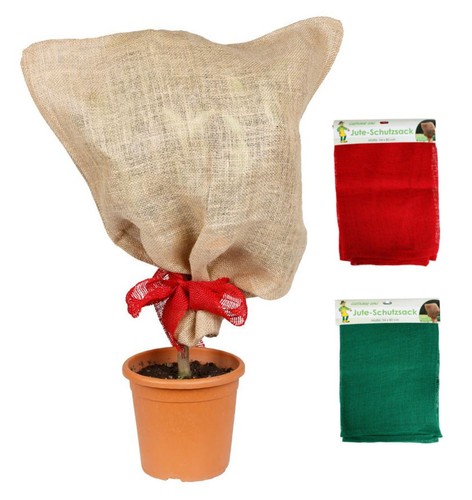 Jutesack pflanzen schutzsack - jutesack, pflanzen-schutzsack