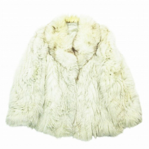 Saga fox echt pelz mantel - pelz,