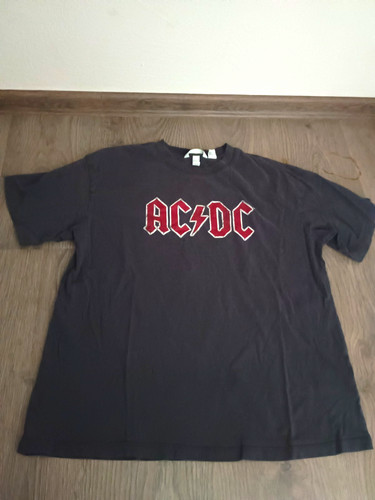 Motiv shirt schwarz - ac/dc,