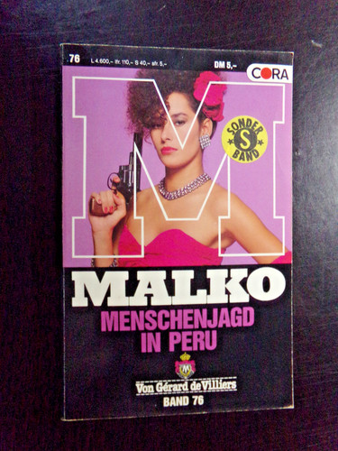 Malko menschenjagd peru - malko, in
