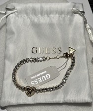 GUESS Armband Herz Edelstahl