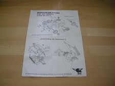 - Playbig, PB694,(1) Bauplan von Art. Nr. 2421, Play-Big, Unimog