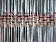 ? 50x Widerstand Auswahl 110Ohm-1KOhm 110R-1K Carbon Film Resistor Philips CR25