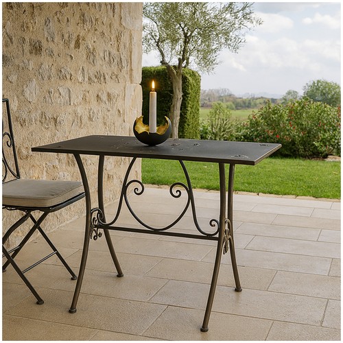 Gartentisch metalltisch - gartentisch,