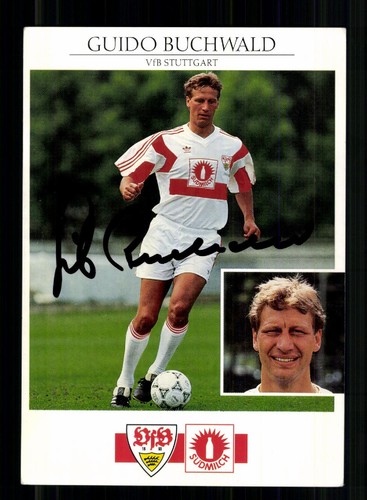 Guido buchwald autogrammkarte - buchwald,