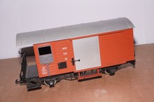 BOD/R] LGB Spur G 4027 ged. Güterwagen mit Bremserbühne, MOB + Metallräder o.OVP