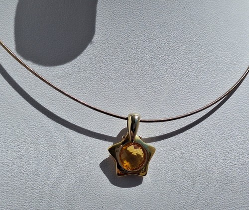 Neu gelbgold anhänger - neu,