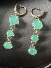 Pomellato Capri Ohrringe mit  Chrysopras und Bergkristall in Roségold