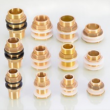 Tankdurchführung Durchführung Messing Regentonnendurchführung Fassverschraubung