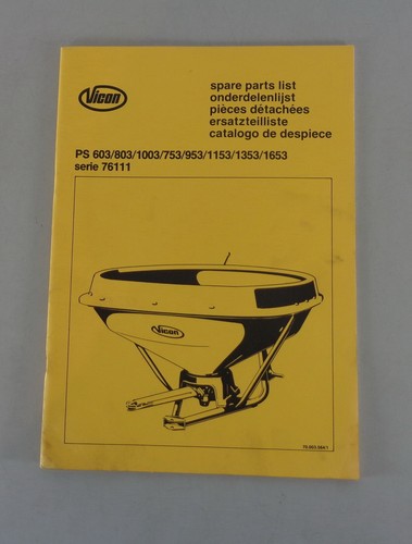 Teilekatalog vicon - teilekatalog,