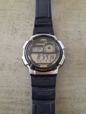 Casio AE-1000W-World Time Digital Watch 10 Year Battery 100M WR 10 bar 