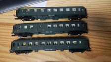 H0 Jouef 3x Personenwagen SNCF
