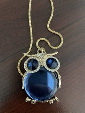 Halskette Eule Kette Anhänger