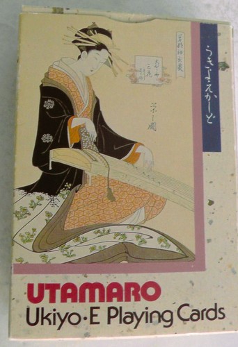 Utamaro kartenspiel ukiyo - utamaro,