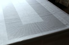 Antik Leinen Art Deco