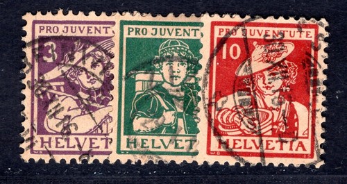 Schweiz 1916 130 132 - schweiz,