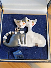 Rosina Wachtmeister Halskette 2 Katzen