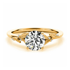 18 K Gelbgold Verlobungsring