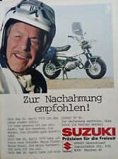 Suzuki RV 50,  originale Werbung aus  1979
