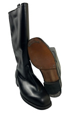 Original NVA Offizier Stiefel echtes Leder Glattleder Winter gefüttert