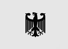 AUTO AUFKLEBER "BUNDESADLER" STICKER  ADLER DEUTSCHLAND EMBLEM GERMANY ca.10cm