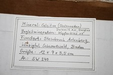 Calcit xx , Baryt u. and. Min