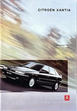 Citroen Xantia und Xantia Break Prospekt Brochure Depliant 09/1997