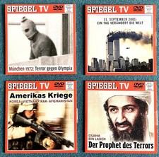 Spiegel TV DVD OlympiaMünchen1972 Bin Laden 11.September2001 VietnamAfghanistan.