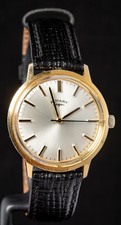 Rotary Silver Dial Gold-Plated