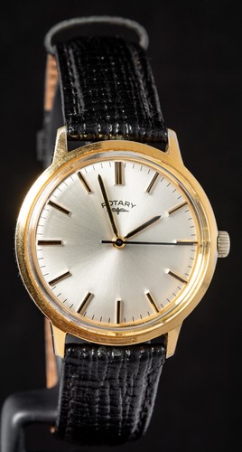 Rotary silver dial gold - silver,