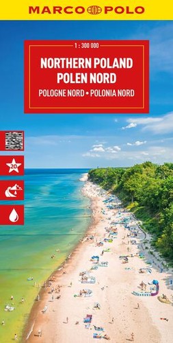 Marco polo reisekarte - polo, polen