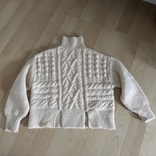 Zara Pullover Zopfmuster