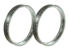 2 Felgen Ringe Alu pass f Simson S51 S50 S53 KR51 Schwalbe Star Habicht 1,5x16