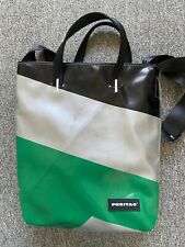 FREITAG TASCHE F 202  F 75 LELAND MESSENGER SHOPPING BAG SILBER SCHWARZ GRÜN