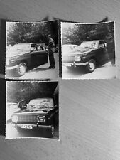 3x Foto Wartburg 353 DDR Auto original Fotografie Frau Mann Bitterfeld Wolfen