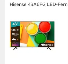 Hisense Fernseher 43 Zoll 4K