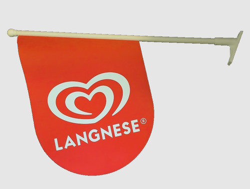 Langnese eisfahne fahne eis - eisfahne,