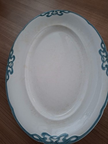 Antike ovale servierplatte - antike,