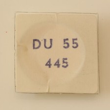 DUROWE 55, PART 445, Stellhebelfeder, setting lever spring, Ressort de tirette