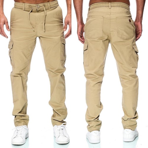 Herren jogger cargo chino - jogger,